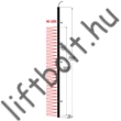 DT PRO 4010 2 méteres fényfüggöny - méretek