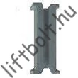 90 x 28 mm vezetőcsúszó betét, c=8,5 mm