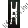 Prisma ajtó alsó vezetőcsúszó csappal A=28 mm