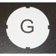 "G" felirat a BKG CTL nyomógomb modellhez