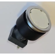 BKG CTL nyomógomb - fehér/átlátszó (világítással, kerek kivitel)