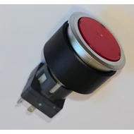 BKG CTL nyomógomb - piros (világítással, kerek kivitel)