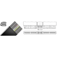 Úszókábel 20 x 0,75 + árnyékolt 2 x 2 x 0,5  mm2 - (telefonhoz)