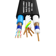 Úszókábel CAT6 + RG + 6x0,75 mm2
