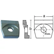Galvanizált lapos síntartó köröm T114/125/127/140-1