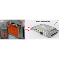CDD5 ajtóhajtás Sematic SDS DC-PWM ajtóhajtás elektronika helyett