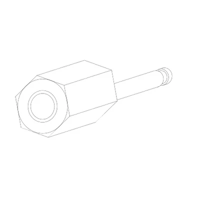 AUTÜR Ajtócsúszó 12 mm-es + tartó csap