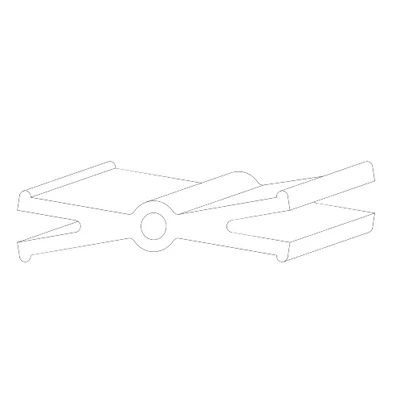 Autür ajtócsúszó 12 mm-es csap nélkül