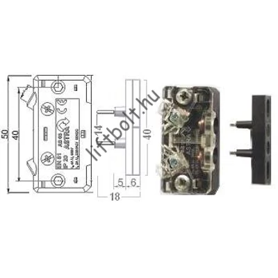 Ajtóérintkező AS03 (Bernstein kompatibilis)