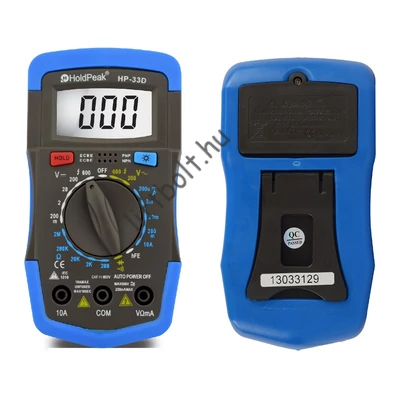 Holdpeak 33D műszer