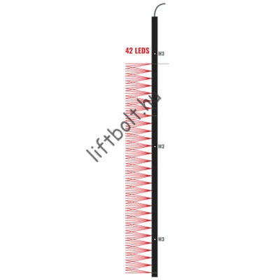 DT42 fényfüggöny rajz