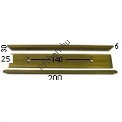 Bronz csúszóbetét T305 csúszóházba