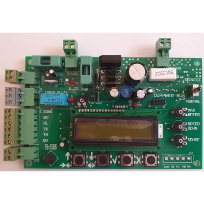 Doppler buszajtó elektronika