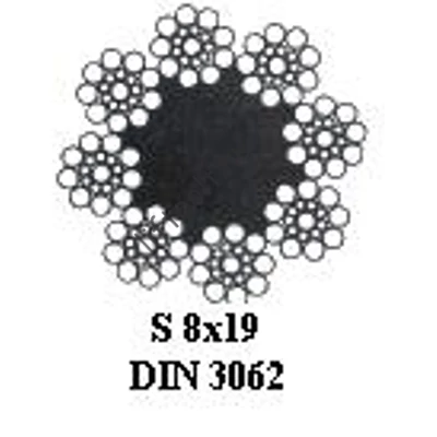 SEALE sodronykötél d10 S8x19
