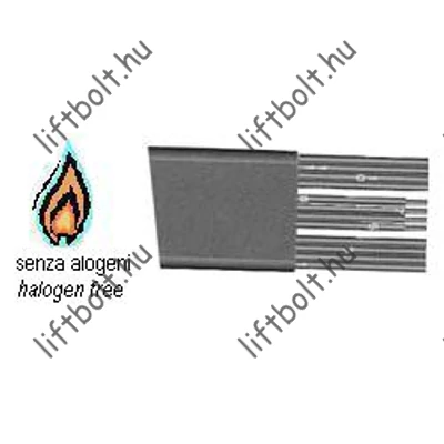 Úszókábel 24 x 1 mm2 - lángálló, halogénmentes