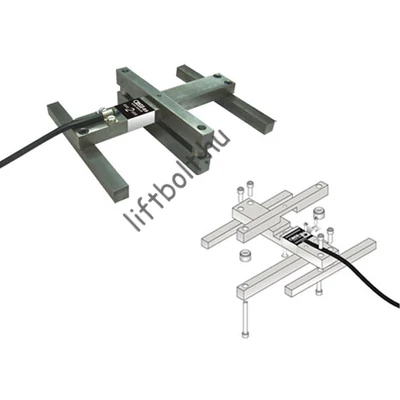 Kötélágba építhető terhelés érzékelő - mechanikus rész RS2