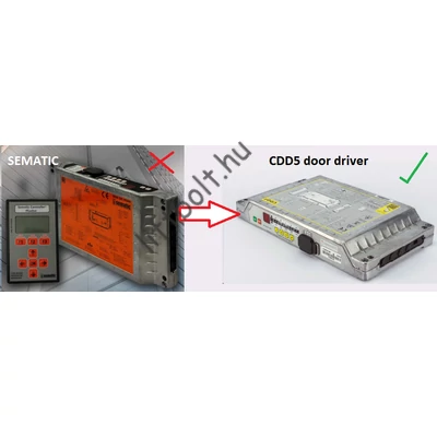 CDD5 ajtóhajtás Sematic SDS DC-PWM ajtóhajtás elektronika helyett