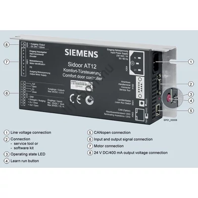SIEMENS SIDOOR AT-12 - ajtó vezérlő