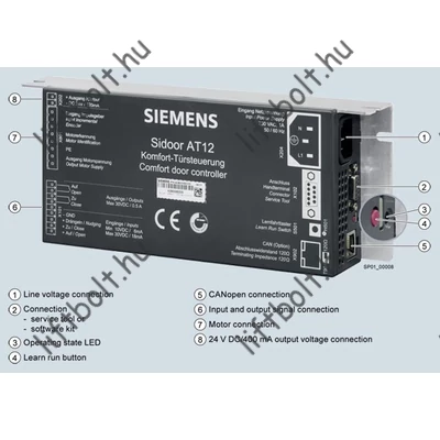 SIEMENS SIDOOR AT-12 - ajtó vezérlő