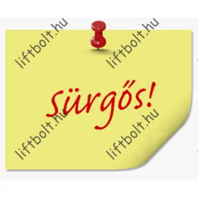 Sürgősségi felár termék előkészítésére
