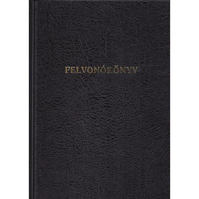 Felvonókönyv