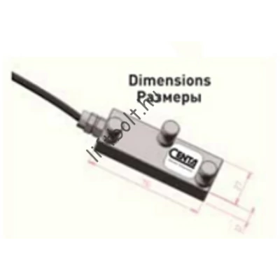 Kötélágba építhető terhelés érzékelő - mechanikus rész RS3