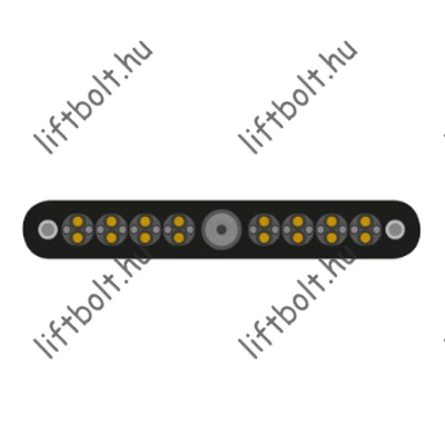 úszókábel 8x2x0,5 árnyékolt+koax+2x1,4 mm2 CLASS5