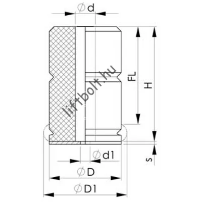 ACLA poliuretán ütköző 300178