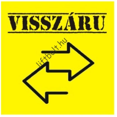Visszáru kezelési költség (tételenként)